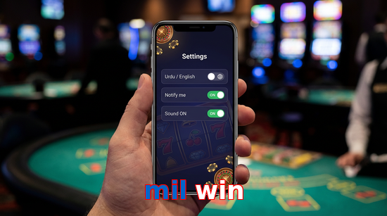 Game list for Mil Win app section
